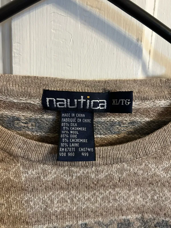 Nautica Sweater Vintage - Image 2