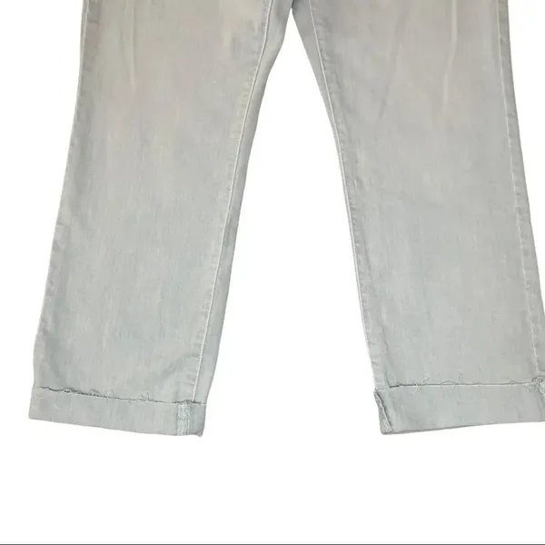 Lauren Ralph Lauren Jeans Blue Gray High Rise Premier Straight Ankle sz 10 - Image 6