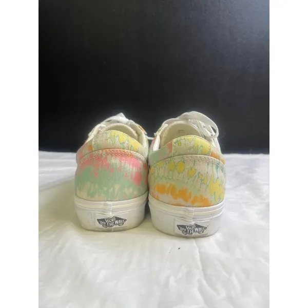 VANS Women's Psychedelic Tie Dye Sneakers/Shoes Size 7 SKU 3097 - Image 5