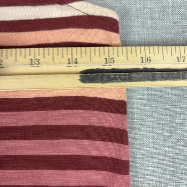 Madewell Tank Dress Womens M Red Striped Scoop Neck Jersey Knit Casual Summer - Image 4