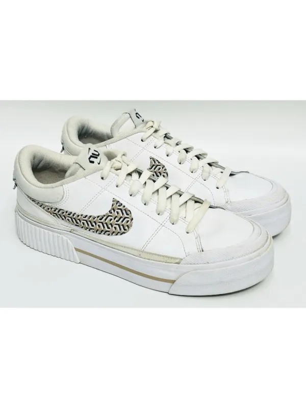 Nike Court Legacy Lift United In Victory Women's Sneakers Sz 9 White FD0558-100 - Image 2