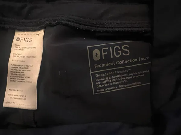 Figs navy cargo pants - Image 3