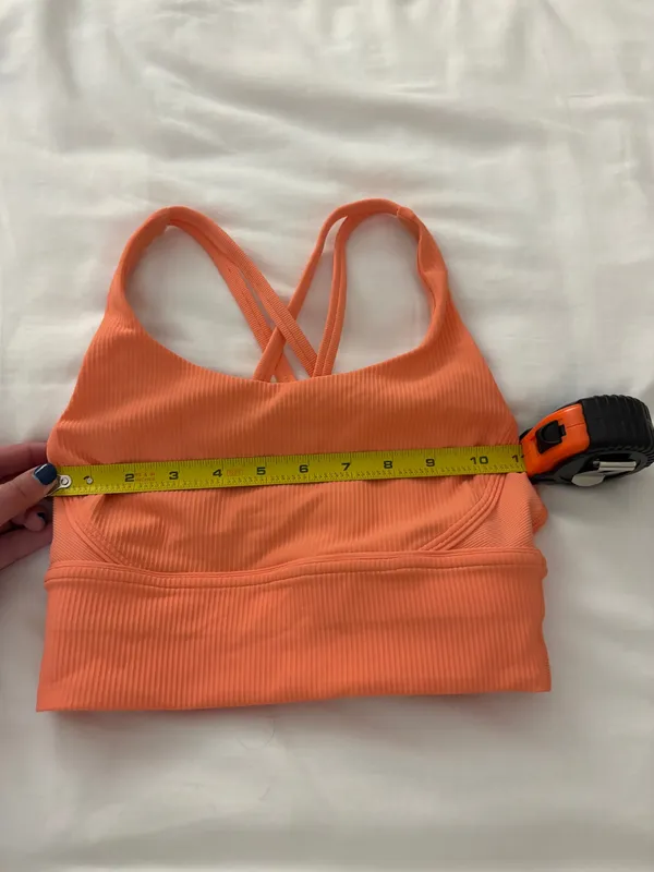 Lululemon Energy Longline Bra Ribbed *Luxtreme - Image 2