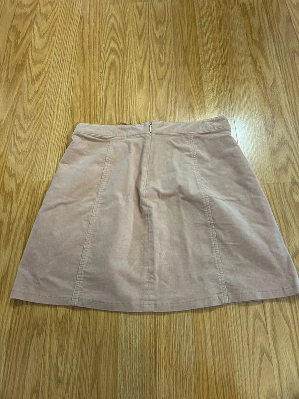 Forever 21 Tan/ Beige Courdory Skirt - Image 2