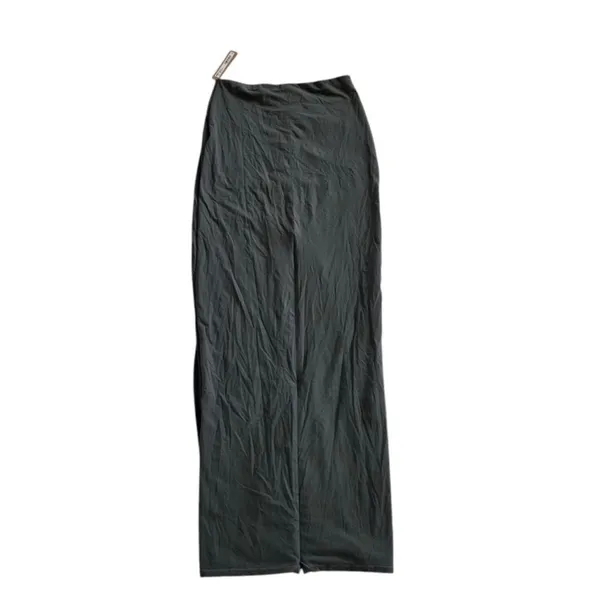 - Skims Fits (B17) Everybody Long Maxi Skirt Deep Sea Gray large NWT - Image 4