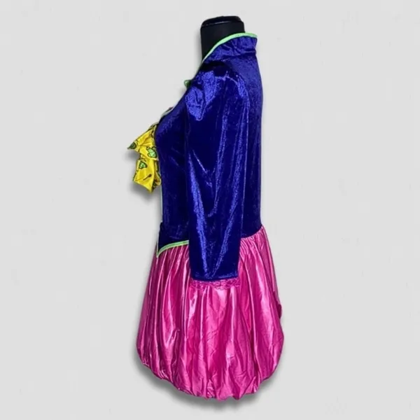 Mad Hatter Dress Alice in Wonderland Costume whimsical fairy kidcore dollcore XL - Image 3