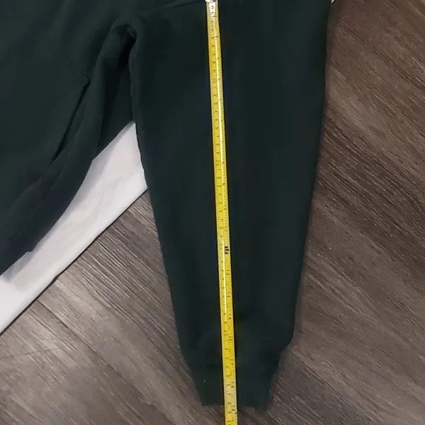 ASOS Dark Green Oversize Hoodie L Academia Classic Cozy Grandmacore Minimalist - Image 5