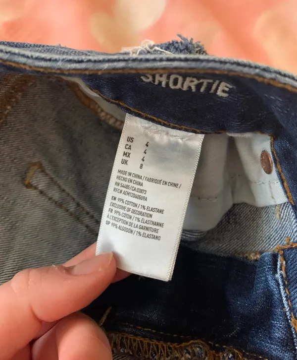 American Eagle Stretch Jean Shortie - Image 5