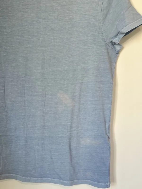 NWT Madewell Light Blue Essential Slim Tee in Lightweight Cotton - Size: Medium - Image 6