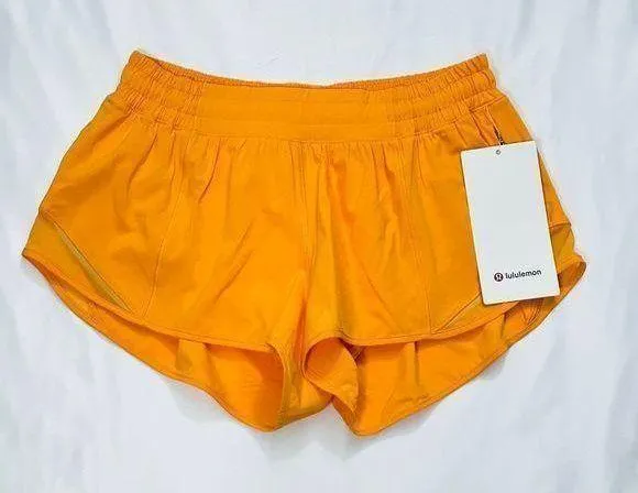 Lululemon NWT Rare Hotty Hot Low-Rise Lined Short 2.5" - Mango Dream - 6 - Image 7