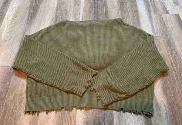Reformation RtA Marvin Hoodie In Field Green - Image 6