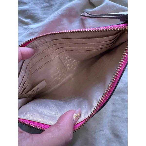 Kate Spade New York Sable York Avenue PWRU3777 Pouch Wristlet Clutch Wallet - Image 4