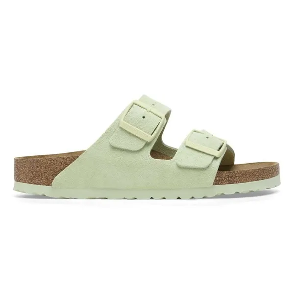 Birkenstock Women's Arizona Soft Footbed Sandals Faded Lime Size 5 US/36 EU NWB - Image 3