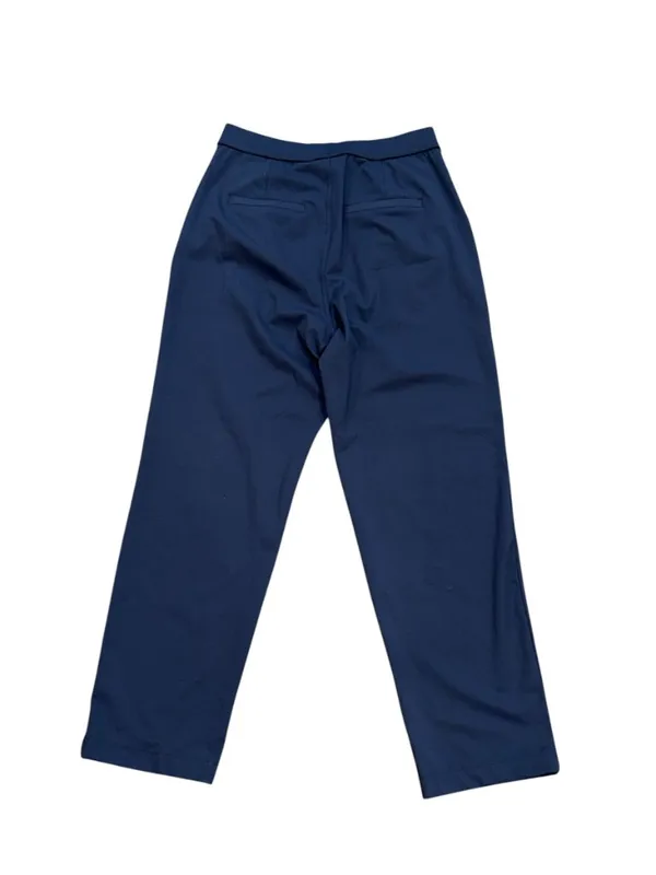 Halara Flex High Waisted Back Side Pocket Slight Flare Work Pants Small Navy NWT - Image 3