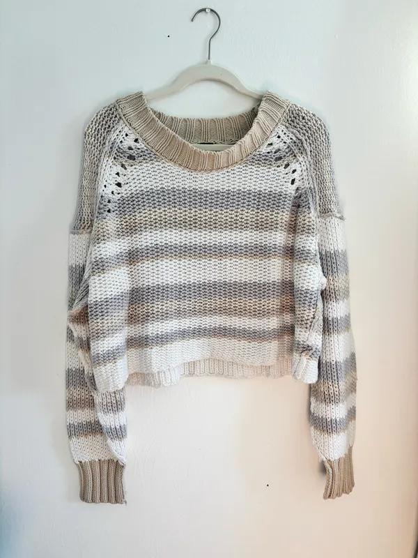 Free People Sweater Knit Chunky - Image 3