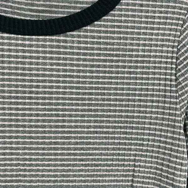 Staccato Green striped long sleeve tee - Image 2