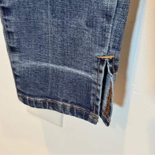 Good American Size 10/30‎ Good Legs Ankle Split Hem Skinny Jeans Style - Image 3
