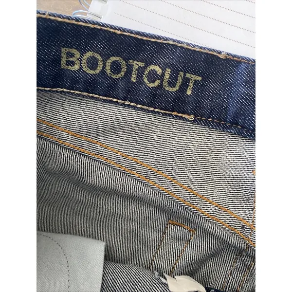 J.Crew Bootcut Jeans Womens Size 28S Dark Indigo Wash Classic Denim Stretch - Image 9