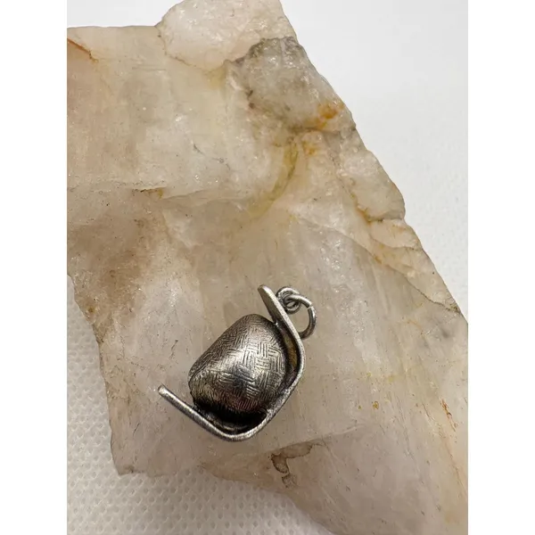 Vintage Sterling Silver Nurse Hat Charm Pendant 925 Medical Nursing Jewelry 2.3g - Image 2