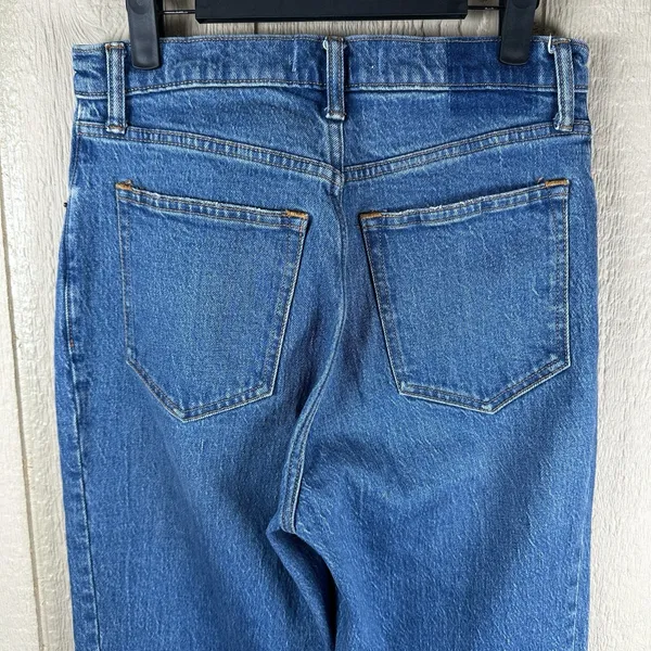 Abercrombie & Fitch 90s Straight Ultra High Rise Jeans Womens 28/6XL Medium Wash - Image 4
