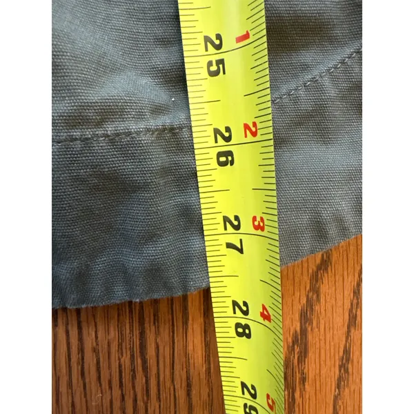 Sebby‎ Utility Vest Olive Green Drawstring Pockets Size S - Image 5