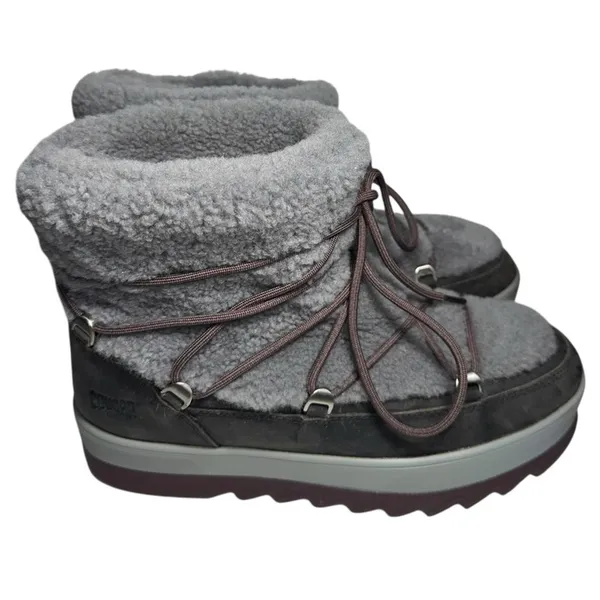 COUGAR Women’s Size 9 Gray Verity Shearling Waterproof Cold Weather Boots - Image 7