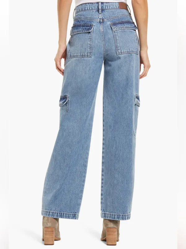 Hidden Jeans Cargo Pocket Dad Jeans Women’s Size 28 - Image 2