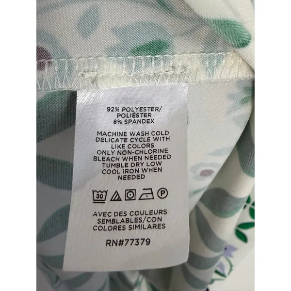 Ann Taylor Floral Blouse size MP - Image 3