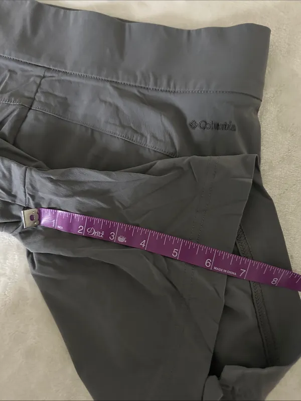 Columbia Women's Charcoal Bike Shorts - Image 8