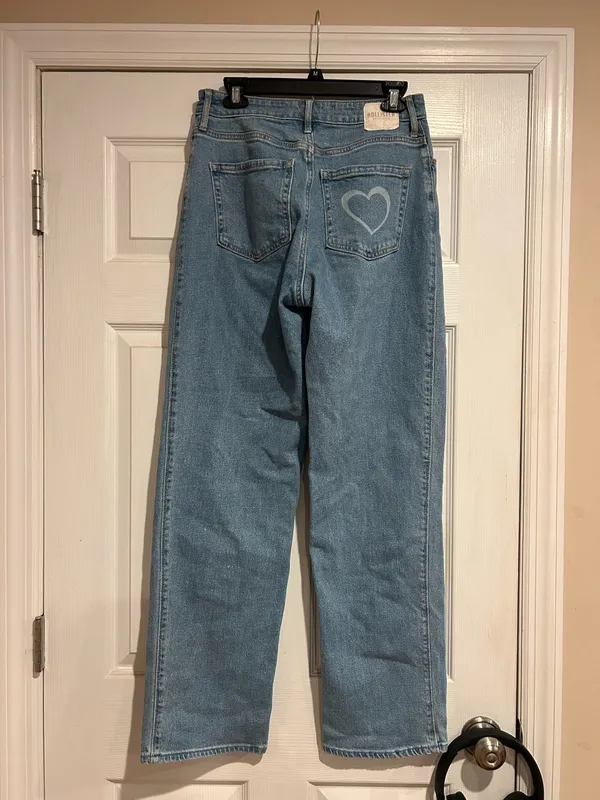 Heart print jeans Hollister - Image 2