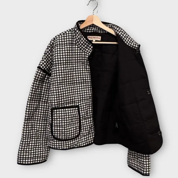 Free People Chloe Print Jacket Size Medium - Image 10
