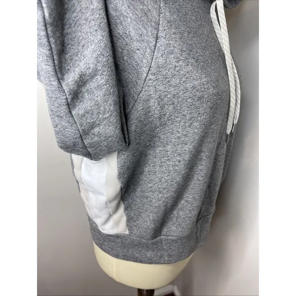 Womens‎ Vuori Heathered Grey Colorblock Hoodie XS - Image 5