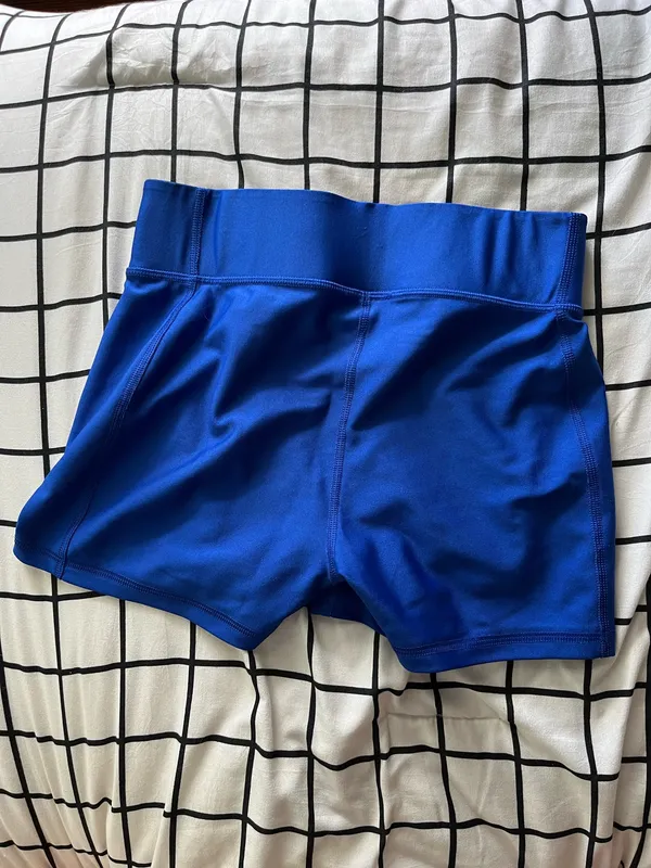 Under Armour royal blue spandex shorts - Image 2