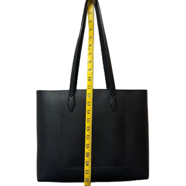 Women’s Black Tote Shoulder‎ Bag Handbag Purse - Image 5