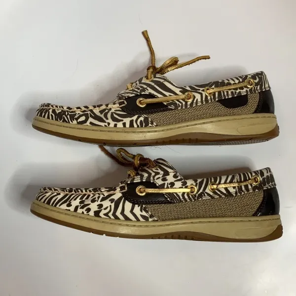 Sperry zebra‎ print loafers size 6.5 - Image 3