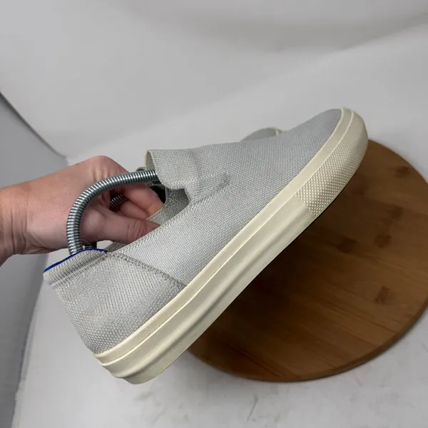 Rothys The Original Slip On Sneaker Knit Grey Travel Casual Comfort Womens 10 - Image 5