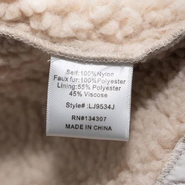 Line‎ and Dot. Milan Padded Sherpa Jacket. - Image 10