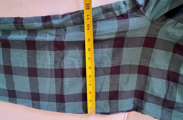 Victorias Secret Pink Pajamas Sz M Flannel Forrest Green Black Plaid Cotton NWT - Image 11