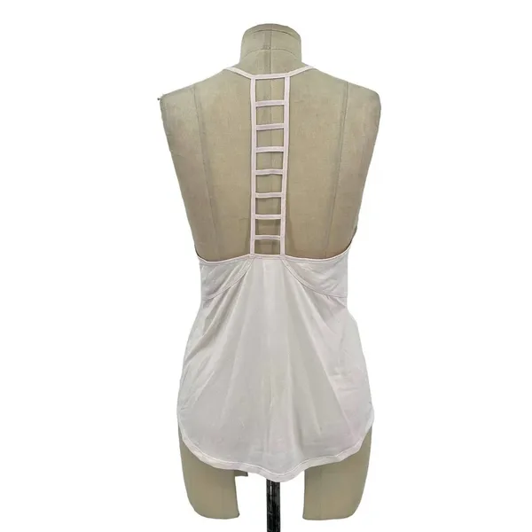 Lululemon Breezy Singlet Tank Top in Pale Pink Size‎ 6 - Image 8