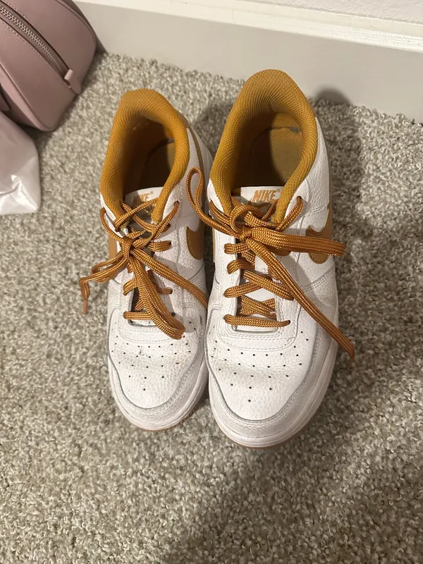 Nike Air Force 1 tan - Image 3
