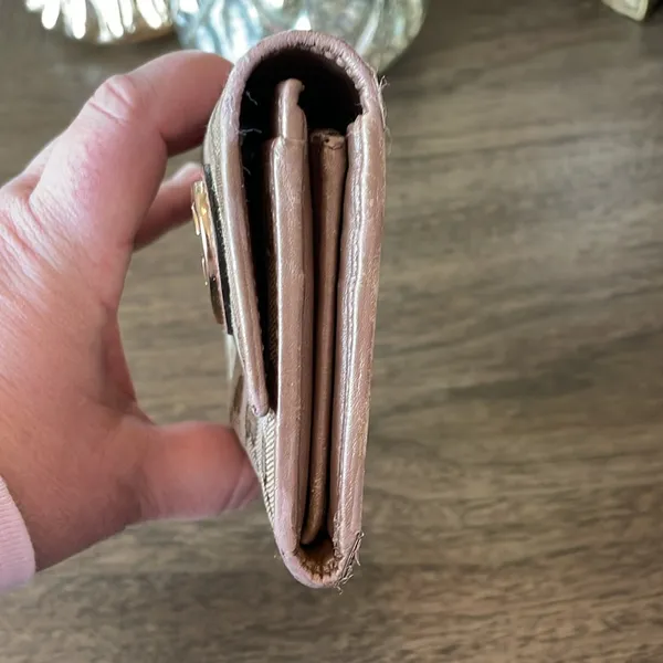 Gucci Canvas GG Continental Wallet - Image 3