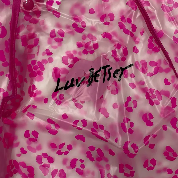 Betsey Johnson Very Rare Luv Betsey Hooded Rain Poncho - Image 2