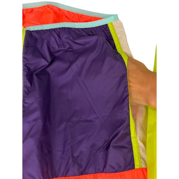 Cotopaxi Teca‎ Windbreaker Full-Zip Boardwalk Colorblock Jacket XS Gorpcore Neon - Image 5