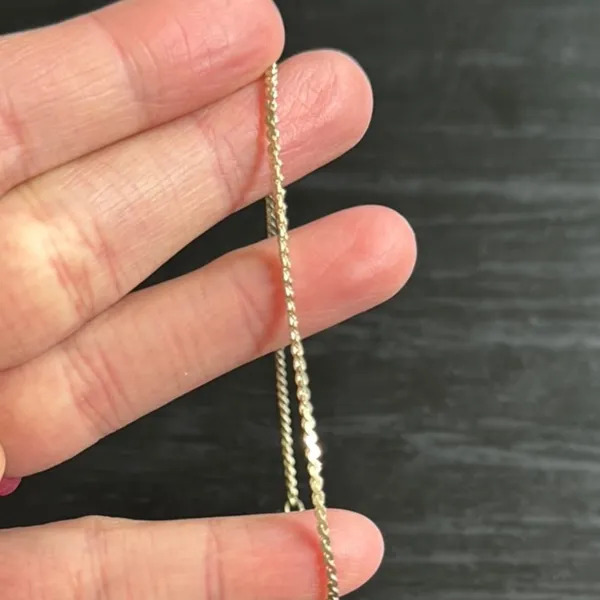 Elegant Silver Bracelet Gold - Image 3