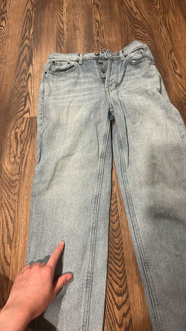 PacSun Jeans Ultra High-Rise Slim Light Wash - Image 8