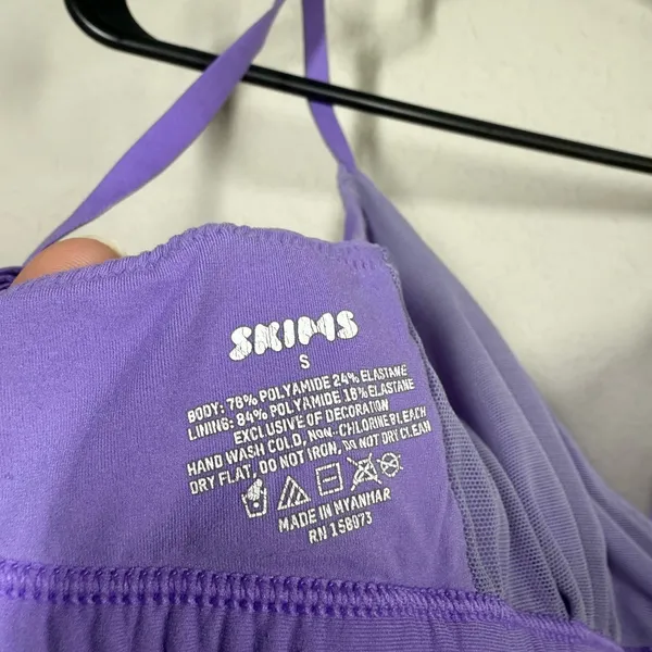 Skims Fits Everybody Crossover Bralette Size Small - Image 9