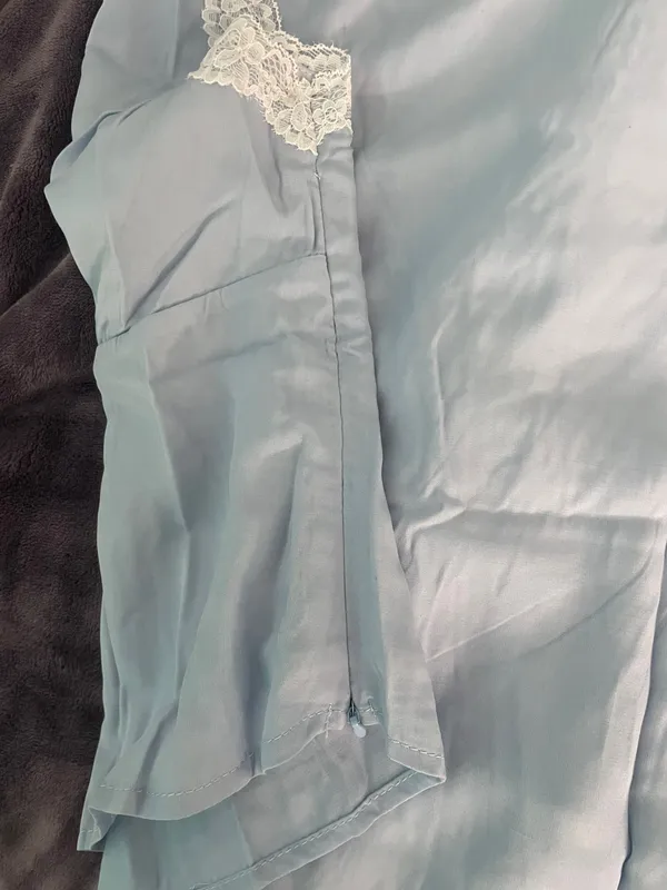 Princess Polly Tinkerie Top Blue - Image 6