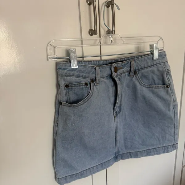 Forever 21 Mini Denim Skirt small  - Image 2