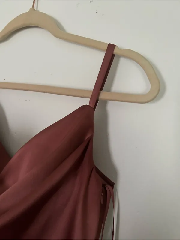 Reverly Skye dress copper rose 8 satin - Image 7