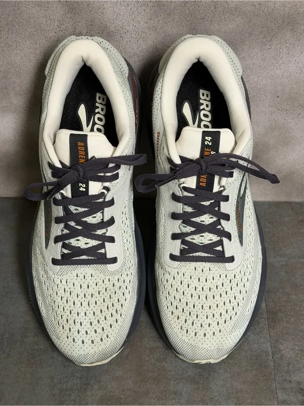 Brooks Adrenaline GTS 24 Women’s Running Shoes Mercury/Ebony/Copper Size 11.5B - Image 9